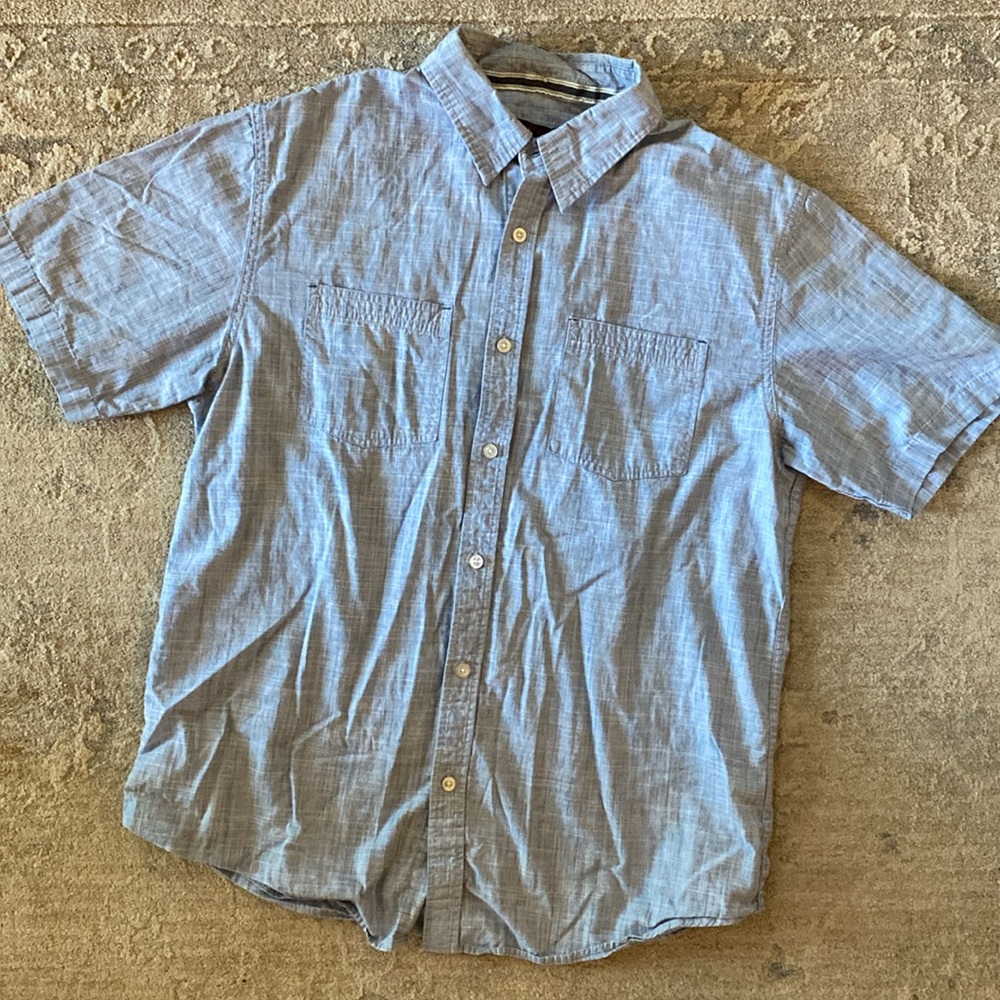 Men’s Stoic Short Sleeve Button Down - Size L